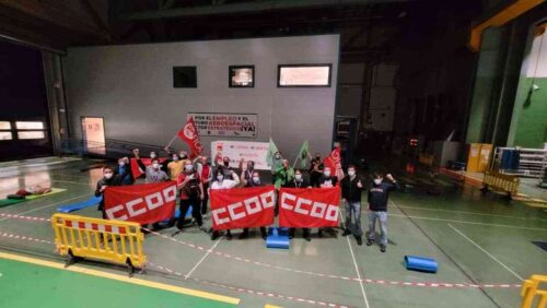 Comités de empresa de Airbus en Illescas y Albacete finalizan encierro