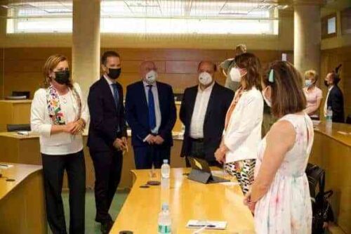 El Gobierno regional destaca la colaboración que existe entre la Junta, el Parque Científico, Globalcaja y Ingeteam para el desarrollo de acciones de FP Dual