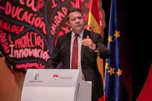 García-Page anuncia la aprobación de una nueva Oferta Pública de Empleo para el próximo curso escolar de 1.175 plazas