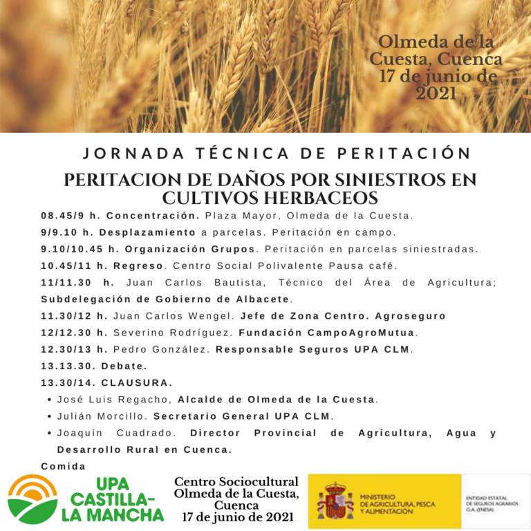 Agricultores profundizan en el peritaje de parcelas dañadas