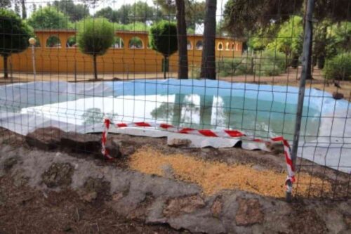 Tres zonas de agua para los patos en el parque ‘Julián Gómez-Cambronero’ de Manzanares