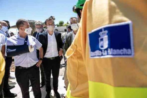 El Gobierno regional presenta los nuevos vehículos de la empresa pública Geacam para la campaña de prevención y extinción de incendios forestales con una inversión de 6,2 millones de euros