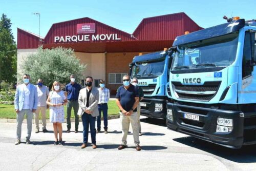 3 nuevos camiones para la recogida selectiva de papel-cartón en la provincia de Albacete