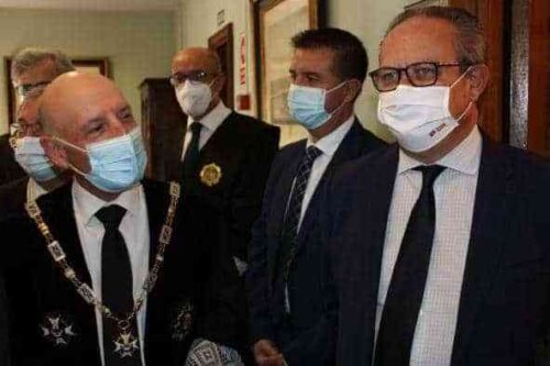 El consejero de Hacienda y Administraciones Públicas asiste al acto de apertura del año judicial en Castilla-La Mancha