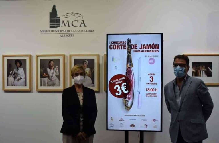 I Concurso de Corte de Jamón para Aficionados mañana en el Museo de la Cuchillería de Albacete