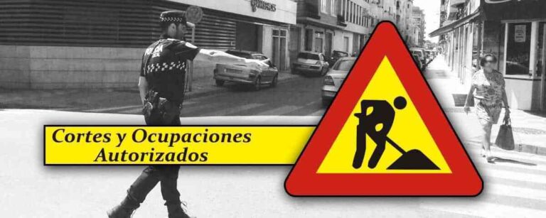 Cortes de la vía pública de la ciudad de Albacete el día martes 14 de septiembre
