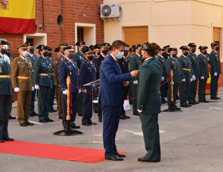 Actos institucionales de la Guardia Civil de Albacete en homenaje a su patrona con participación de la Diputación
