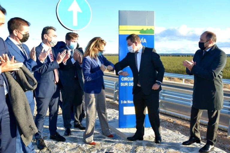 Celebrado el acto oficial de puesta en servicio de la Circunvalación Sur de Albacete