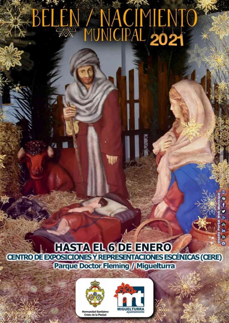 Ya puede visitarse el Belén Municipal y Nacimiento en el CERE de Miguelturra y hasta el 6 de enero
