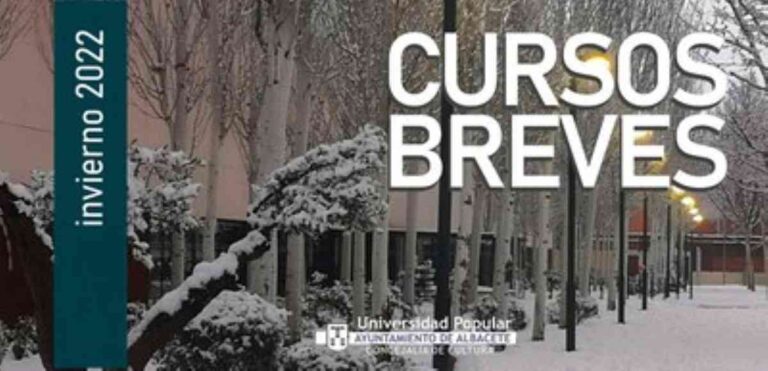 Cursos breves de la Universidad Popular de Albacete invierno 2022