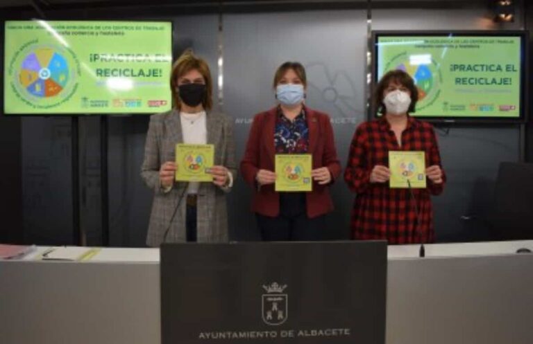 Campaña de CCOO y el ayuntamiento de Albacete para promover la transición ecológica en el comercio y la hostelería