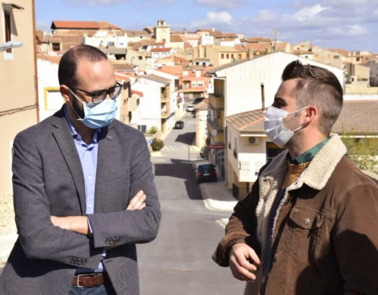 Una visita a Férez realizó el pasado lunes, el vicepresidente de la Diputación de Albacete