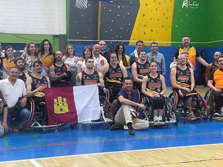 Felicitación al AMIAB Albacete por haberse proclamado campeón de Liga de la División de Honor de baloncesto en silla de ruedas