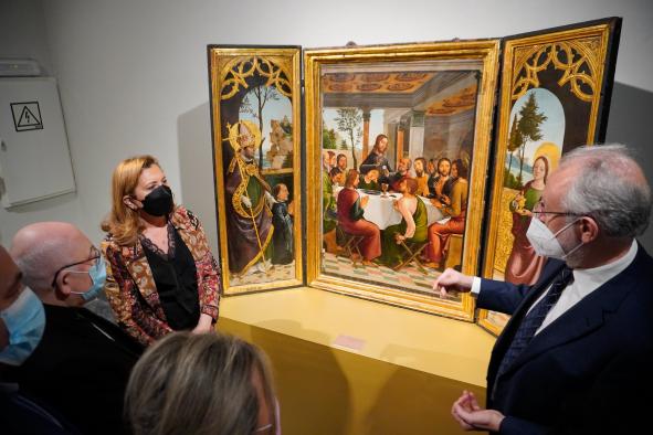 Casi 75.000 personas han visto la exposición ‘Juan de Borgoña. Un maestro oculto’, expuesta en el Museo de Santa Cruz