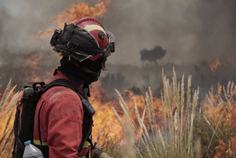 La UME se entrena en Chinchilla (Albacete) para preparar la campaña contra los incendios forestales