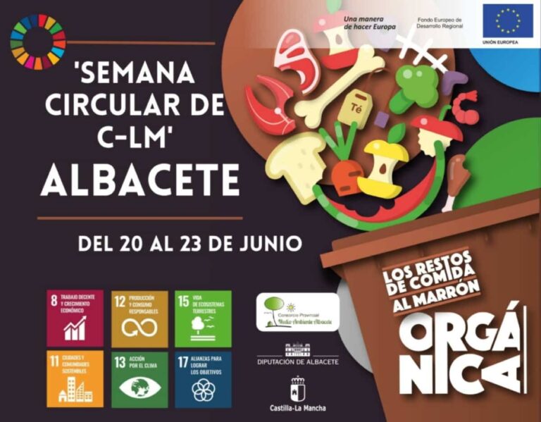 4  puntos informativos en Albacete del Consorcio Provincial de Medio Ambiente del 20 al 23 de junio por la ‘Semana Circular de CLM’