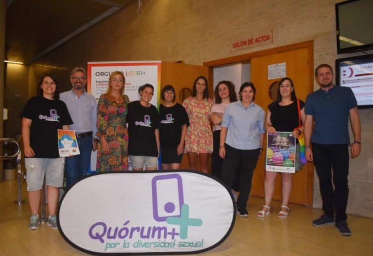 Mesa redonda ‘Derribando barreras para las personas LGTBI+’ en la Diputación de Albacete e impulsada por Quorum+