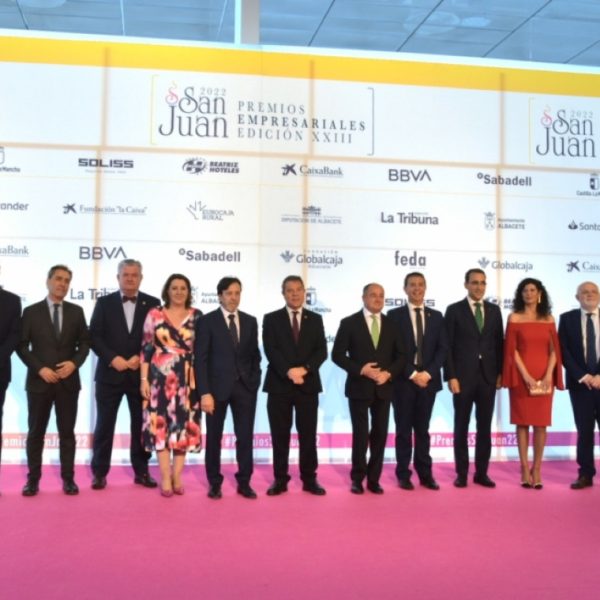 Gala de los XXIII Premios Empresariales San Juan de la Confederación de Empresarios de Albacete con la presencia de Santi Cabañero