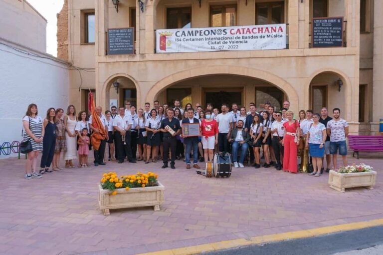 La Asociación Músico-Cultural de Madrigueras ‘Catachana 82’ ganó la Sección Segunda del 134º Certamen Internacional de Bandas de Música ‘Ciutat de València’