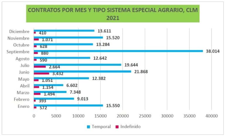 La vendimia no empleará este año trabajadores eventuales en CLM, pero sí a unas 25.000 personas fijas-discontinuas