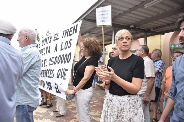 Picazo (Cs) carga contra Sánchez y Page por su "maltrato" al tren ante el cierre de la conexión Albacete-Cartagena