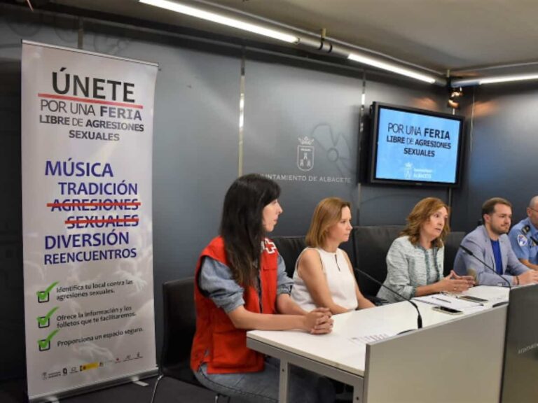 La campaña ‘Por una Feria libre de agresiones sexuales’ llegará a todos los espacios de la Feria de Albacete para protección y atención ante cualquier caso de agresión sexual