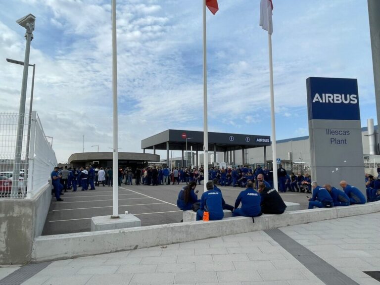 Airbus organiza una huelga para el 2 de noviembre