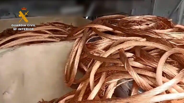 Cae una organización que robó unas 58 toneladas de cobre de depuradoras de toda España, algunas en C-LM
