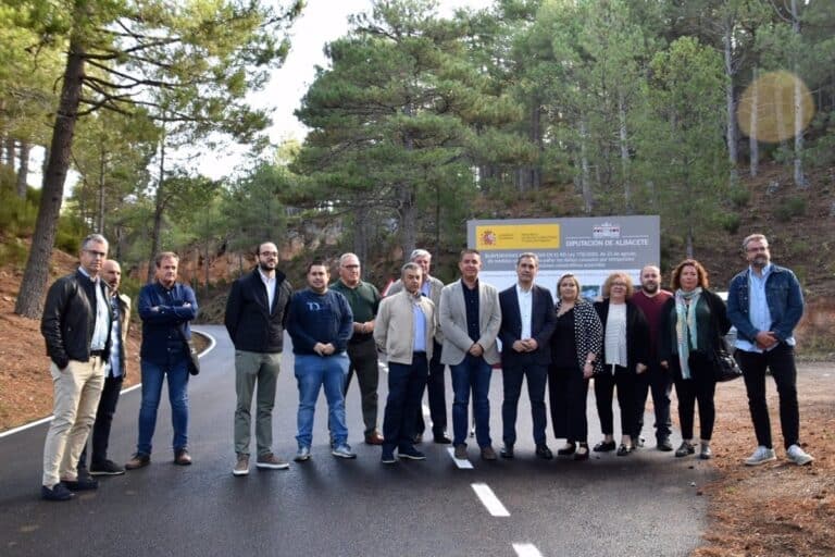 Entra en funcionamiento el arreglo de 22 kilómetros de la AB-516 en el entorno de Riópar tras 1,4 millones de inversión