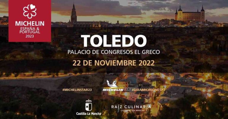 El cielo de Toledo se llenará de estrellas este martes con la celebración de la Gala Michelin España y Portugal 2023