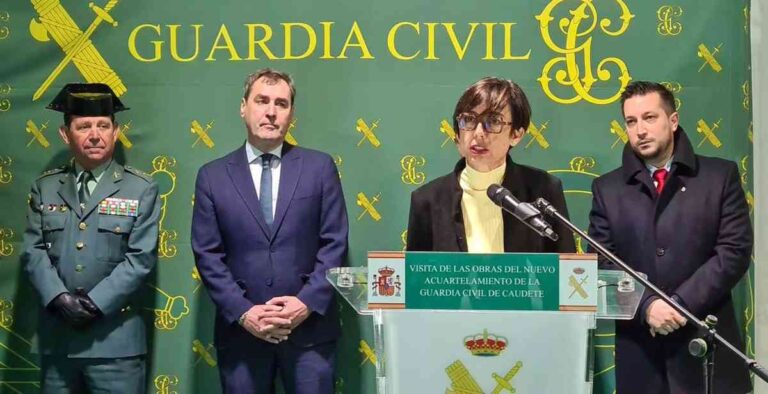 El futuro cuartel de Caudete (Albacete) estará terminado "previsiblemente" en el tercer trimestre de 2023