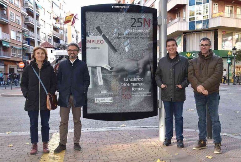 Quince marquesinas de Albacete divulgarán la campaña de la Diputación contra las violencias que sufren las mujeres