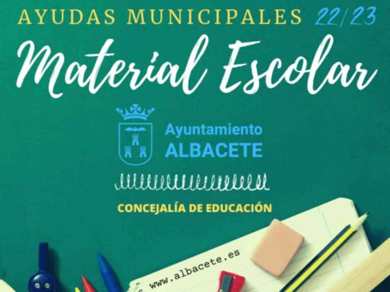 600 familias de Albacete serán beneficiadas con las ayudas del ayuntamiento para material escolar