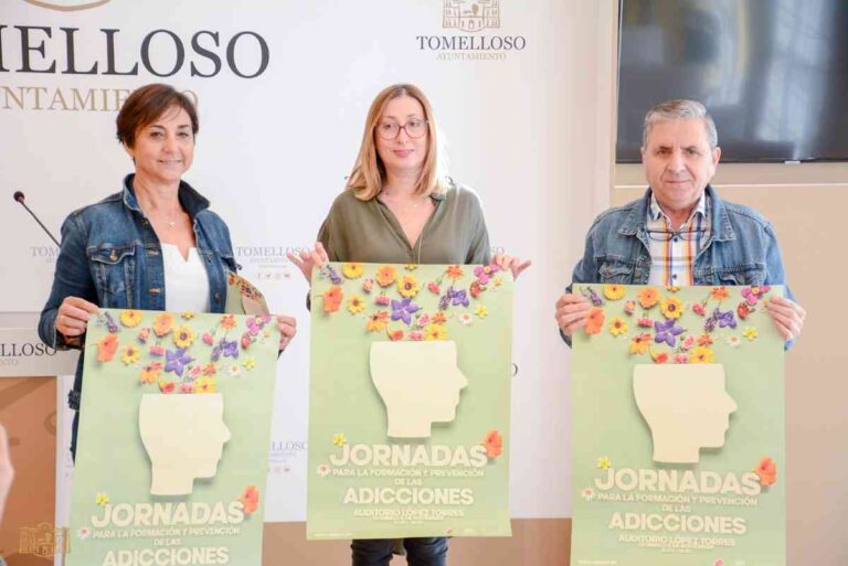 V Jornadas para la Formación y Prevención de las Adicciones el 6 de noviembre, en el Auditorio López Torres de Tomelloso