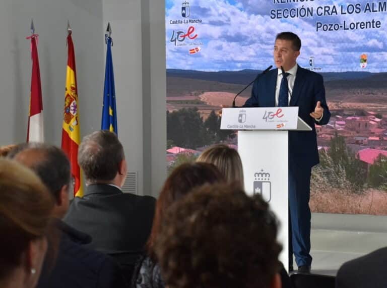 Reapertura de la unidad educativa de Pozo Lorente integrada en el Centro Rural Agrupado “Los Almendros”