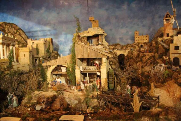 Visita el belén solidario de la Asociación Belenista Buen Pastor de Albacete y colabora con AFANION