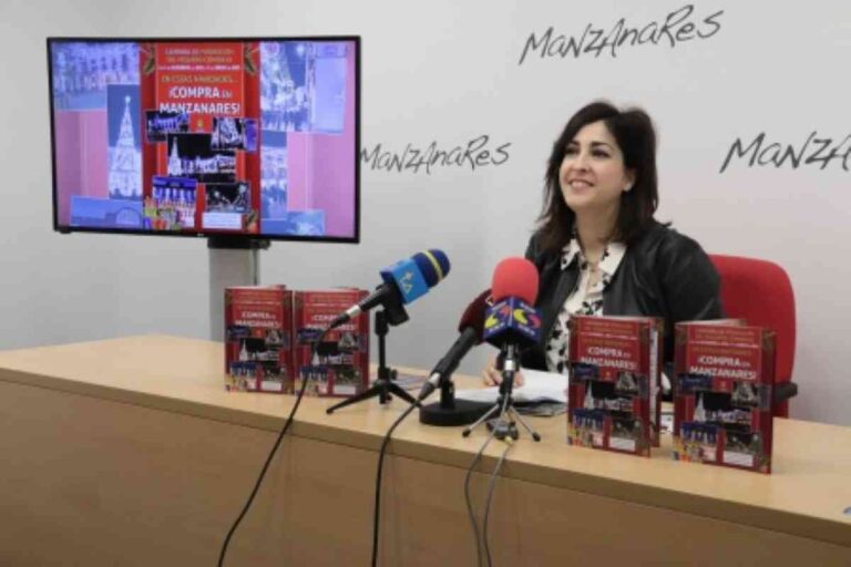 La  campaña de promoción del pequeño comercio ‘En estas Navidades… ¡compra en Manzanares!’ desde este jueves y hasta el 7 de enero