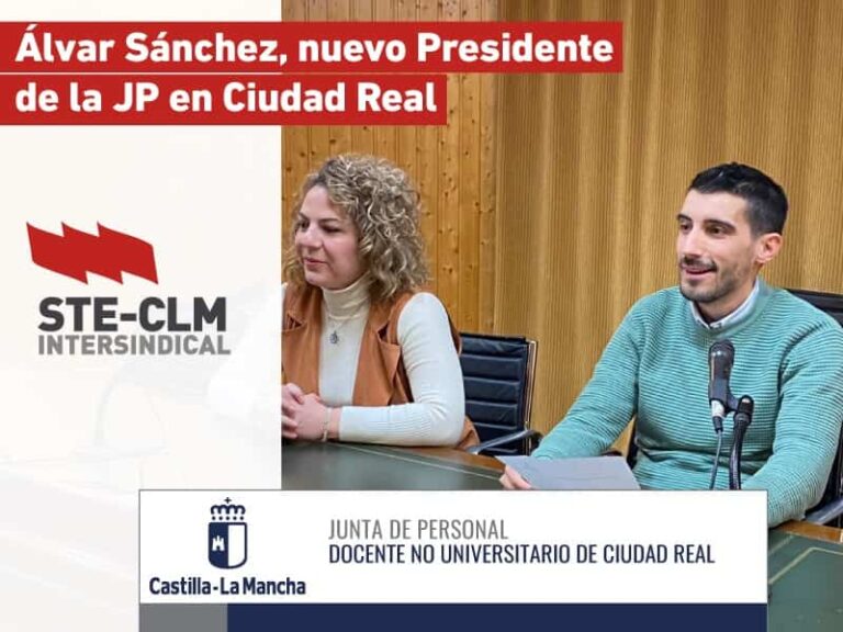 STE-CLM asume la presidencia de la Junta de Personal Docente de Ciudad Real