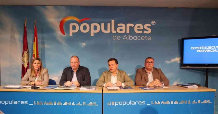 Miguel Tellado: "El PP ofrece a Albacete un alcalde a jornada completa con un proyecto de ciudad y de futuro"