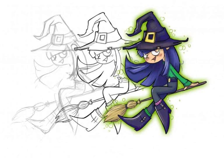 Curso de dibujo creación de personajes para ilustración en estilo libre en el Centro Joven de Albacete en febrero y marzo 2023