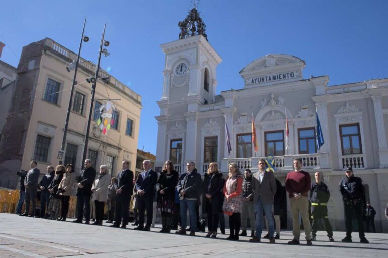 Municipios de C-LM se concentran para mostrar su solidaridad con el pueblo ucraniano un año después de la guerra