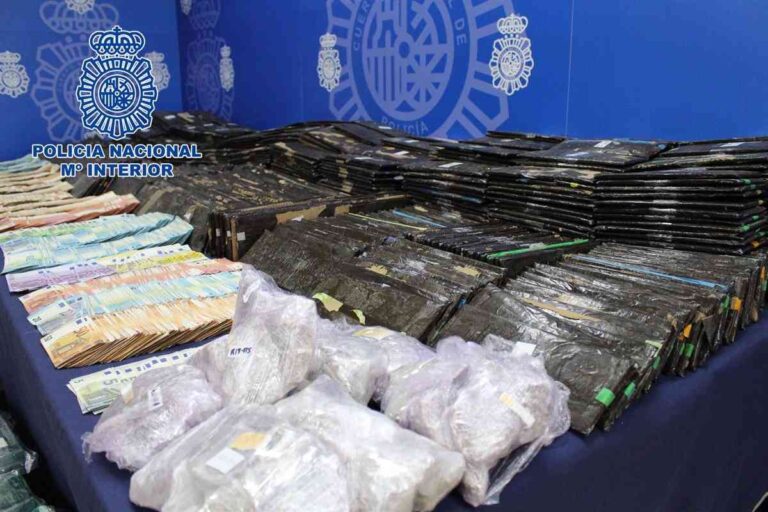 Operación policial en C-LM: 38 detenidos tras intervenir 600 kilos de cocaína ocultos en cajas de fruta
