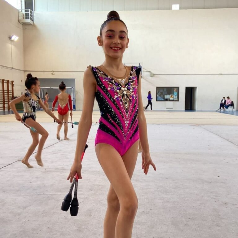 La herenciana Anna Yeguiazaryan clasificada en el Campeonato de España en la categoría Alevín Mazas