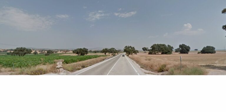 Accidente de moto en Bonete (Albacete) deja un hombre fallecido al salirse de la carretera