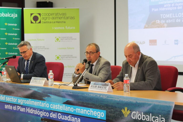 Cooperativas Agro-alimentarias analiza las consecuencias del Plan Hidrológico del Guadiana