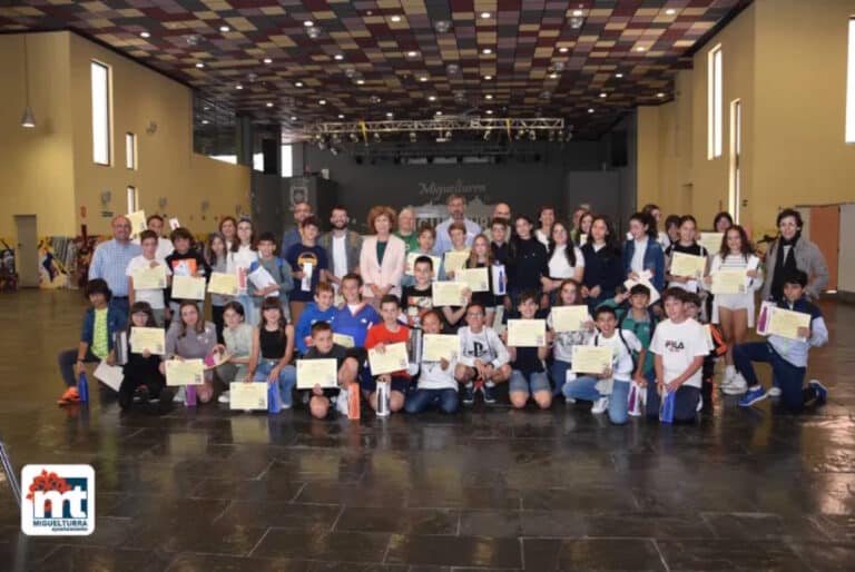 Ganadores de la “Sexta Olimpiada Matemática” para alumnos de los dos últimos cursos de Primaria de Miguelturra