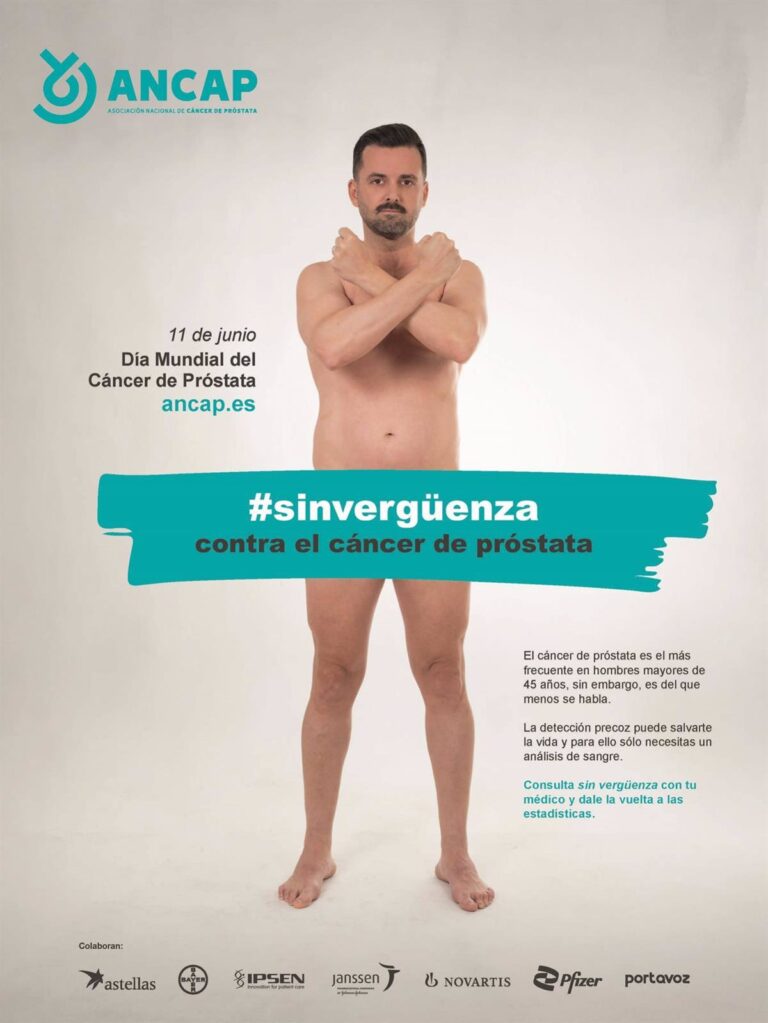 La campaña de concienciación sobre el diagnóstico temprano del cáncer de próstata, «Sin Vergüenza», llegará a Albacete.