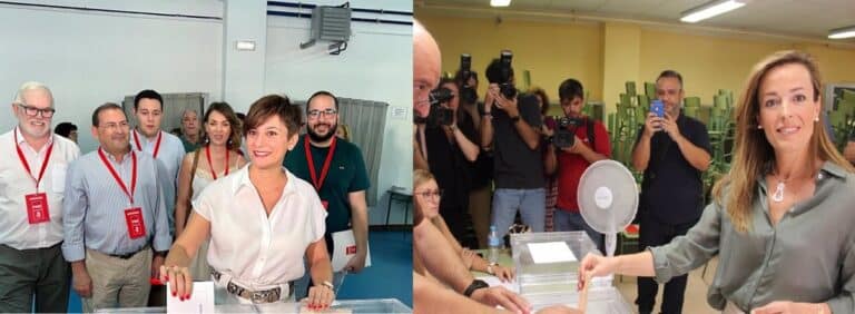 Los candidatos de Castilla-La Mancha votan y coinciden en su llamado a una participación masiva en las elecciones