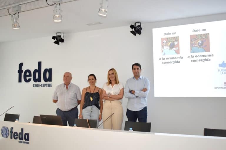 Campaña “Dale un zasca a la economía sumergida” aborda contratación de servicios y compra de productos al margen de la legalidad