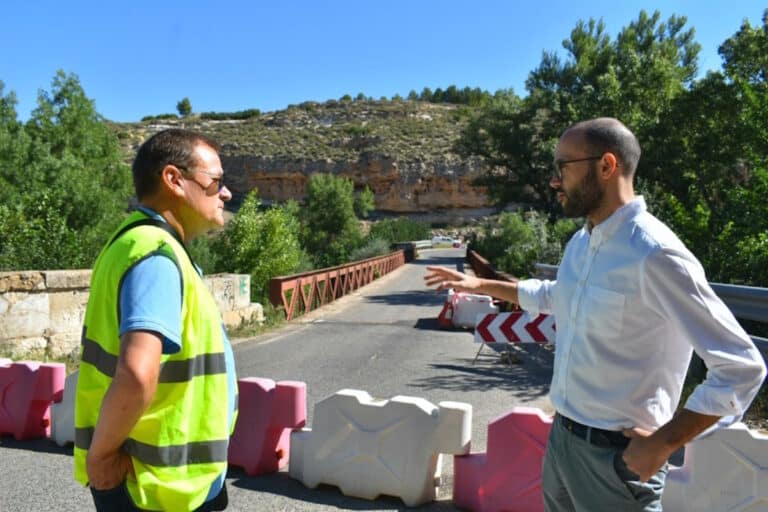 Por  trabajos de rehabilitación estructural el puente de Cuasiermas en la AB-104 en Motilleja (Albacete) estará cerrado durante 3 meses